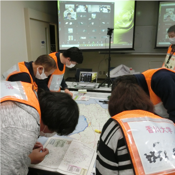 On the Disaster Map Training